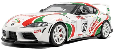 Model de colecționar SOLIDO Curse: Mașini - Toyota GR Supra Toyota Racing Tribute, 2024