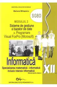 Informatica M2 - Clasa 12 - Manual