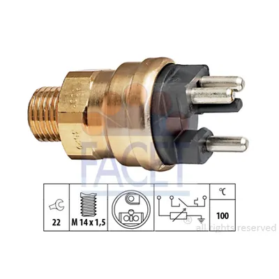 Senzor temperatura lichid racire FACET 7.3529