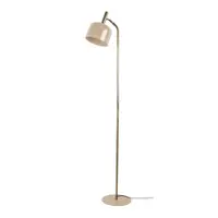 Lampadar maro deschis cu abajur din metal (înălțime 164 cm) Smart – Leitmotiv