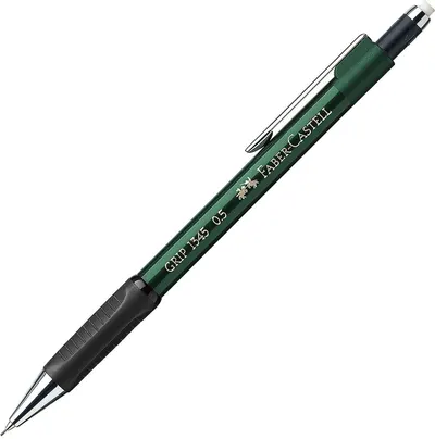 Creion automat Faber-Castell Grip - 0.5 mm, verde