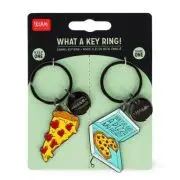 Set 2 brelocuri What a Key Ring! Pizza Legami