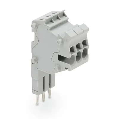 Modular TOPJOB®S connector; modular; for jumper contact slot; 3-pole; 1,50 mm²; gray