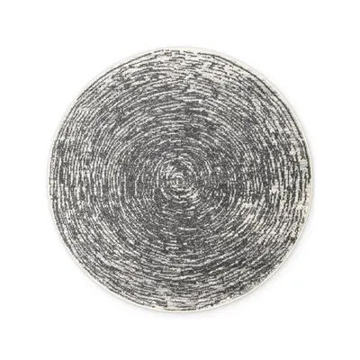 Covor gri-crem rotund ø 120 cm Gloria Cavallo – Hanse Home