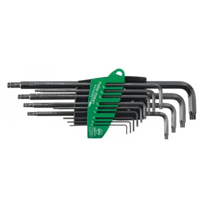 Set 13 chei imbus Torx T5-T45 forma L cu un cap rotunjit WIHA ProStar