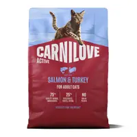 Carnilove Active Cat Dry Salmon & Turkey Adult All Breeds 2 kg