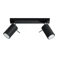 Corp de iluminat pentru tavan RING 2 negru