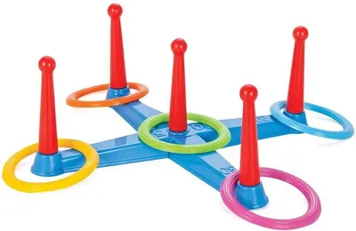 Pilsan Joc de aruncat la tinta cu cerculete Quoits 06018