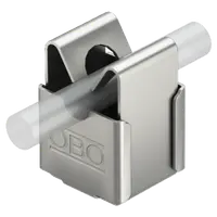Screwless cable bracket for Rd 8 mm, through-way Ø 7 mm | Type 177 20 VA M8