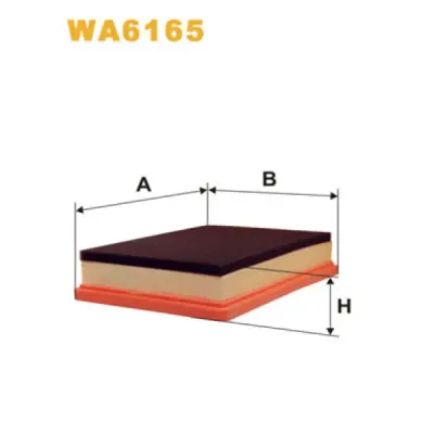 Filtru aer WIX FILTERS WA6165