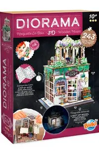 Diorama 3D: Florarie