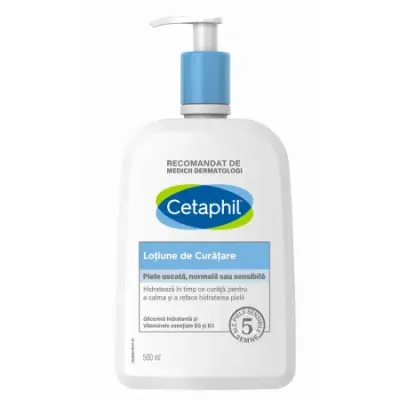Lotiune de curatare Cetaphil, Galderma International | 500 ml