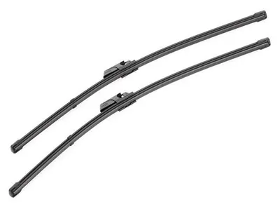 Set stergatoare parbriz VALEO SILENCIO X.TRM FLAT BLADE SET 574303, lungime 550 mm, fara carcasa, cu spoiler