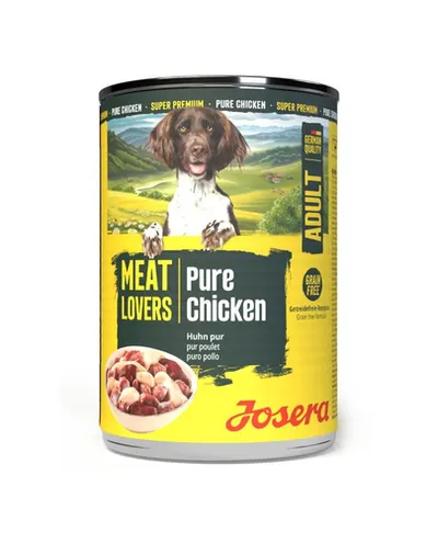 Hrană monoproteică câini Josera Meat Lovers Pure Chicken 400 g