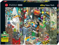 Puzzle-ghicitoare Heye din 1000 de piese - Căutare New York, eBoy