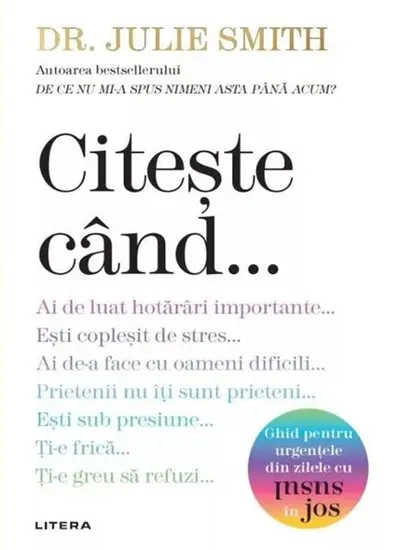 Citește când... - Paperback brosat - Dr. Julie Smith
