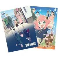 Set 2 Postere Chibi SPY X FAMILY - 52x38 - A double family