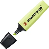 Marker de text Stabilo Boss Original - Pastel, galben