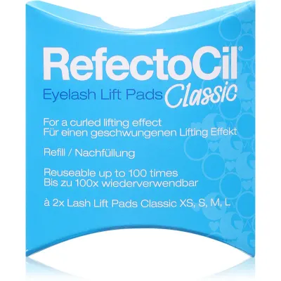 RefectoCil Eyelash Lift Pads Classic plasturi reutilizabili pentru zona ochilor pentru lifting și laminarea genelor 100 buc