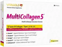 MultiCollagen 5, 30 capsule, Vitagold