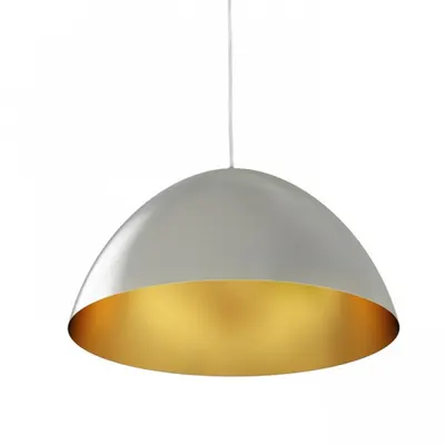 MERYLYN 48 Corp de iluminat suspendat aluminiu periat/golden colour 230V E27 42W