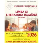 Teste pentru Evaluarea Nationala 2026. Limba si literatura romana. Invat eficient!