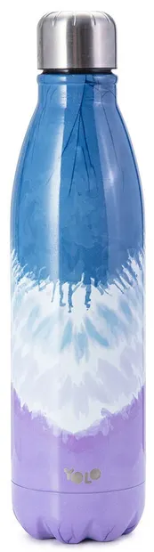 Sticlă termică YOLO Tie Dye - Purple Vibes, 500 ml