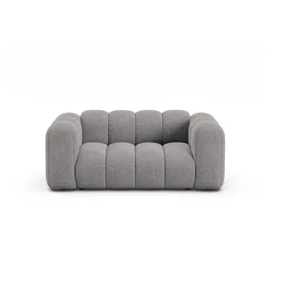 Canapea gri cu tapițerie din chenille 170 cm Lupine – Micadoni