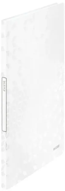 Dosar Leitz Wow - cu 20 de buzunare, alb