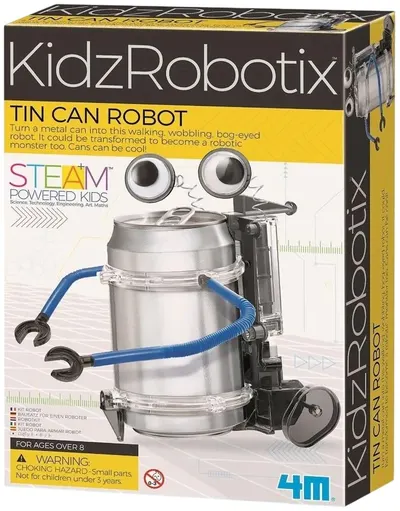 Trusă științifică 4M KidzRobotix - Robot din cutie