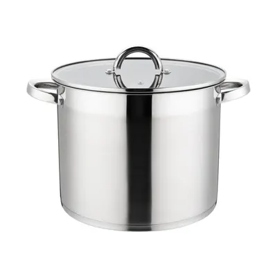 Oala din Inox cu Capac din Sticla, 20 cm, 5.30 l, Grunberg