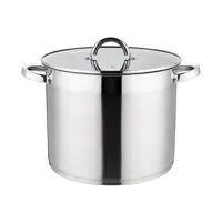 Oala din Inox cu Capac din Sticla, 20 cm, 5.30 l, Grunberg
