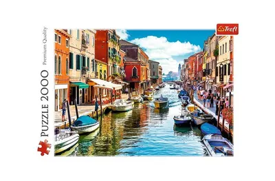 Puzzle 2000 piese „Spre Insula Murano, Veneția”