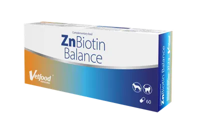 Supliment Vitaminizant, VetFood, ZnBiotin Balance, 60 capsule