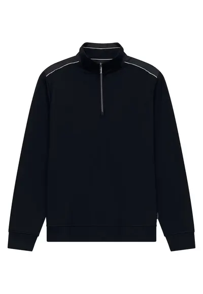 Pulover barbati - bleumarin - 67% viscoza - 25% poliamida - 8% elastan
