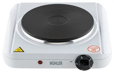 Plită electrică Muhler - MHP-151C, 1500W, singur, alb