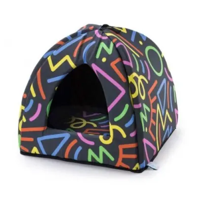 Culcus pentru pisici Leopet Pyramid Funny Colors