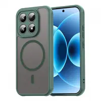 Husa MagSafe pentru Xiaomi 17, Techsuit, HaloFrost II, Verde