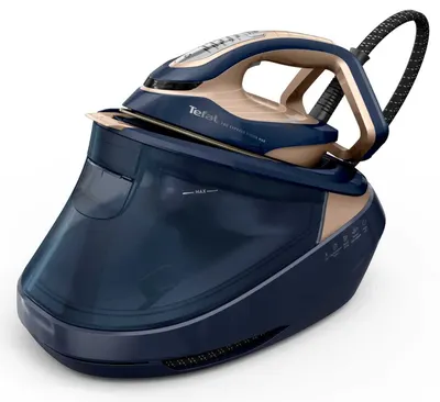Generator de abur Tefal – Pro Express Vision Max, 3000 W, 800 g/min, Blue Dune