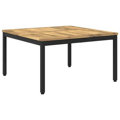vidaXL Masă de cafea Alb și negru 80 x 80,5 x 45 cm