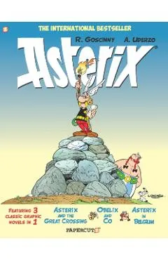 Asterix Omnibus #8: Collecting Asterix and the Great Crossing, Obelix and Co, Asterix in Belgium