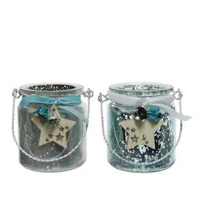 Suport pentru lumanare - Tlighth with Bells - Artic Blue, White - mai multe culori