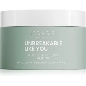 ICONIQUE Professional UNBREAKABLE LIKE YOU Length Strengthening masca pentru întărirea lungimilor de păr
