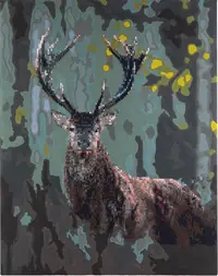 Set pictură cu diamante Grafix - Deer