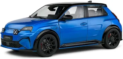 Model de colecționar SOLIDO Modern: Mașini - Alpine A290 GTS (Blue Alpine) (2024)
