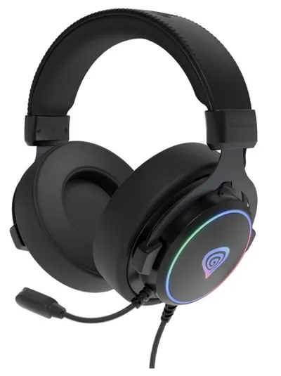 Căști de gaming Genesis - Neon 764, PC/PS4/PS5, negre