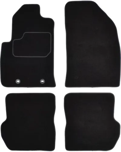Covorase auto (set, velur, 4 bucati, culoare negru, 3 usi) FORD FIESTA V intre 2001-2008
