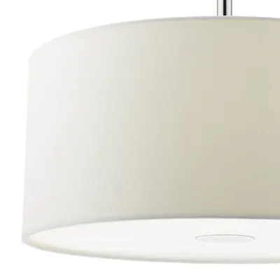 Lampa suspendata Ronda 3lt Pendant With White Shade And Diffuser 40cm