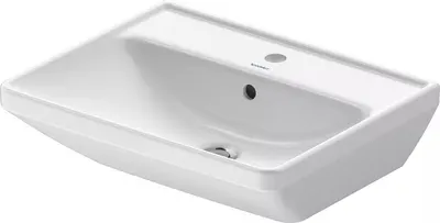 Lavoar Duravit D-Neo 2366550000, montare pe perete, 55 x 44 cm, dreptunghiular, Alb