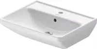Lavoar Duravit D-Neo 2366550000, montare pe perete, 55 x 44 cm, dreptunghiular, Alb